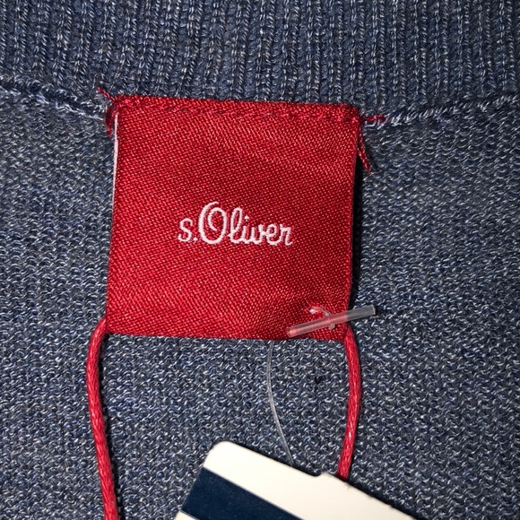 NWT S.Oliver size 12-13Y blue thin sweater - Picture 4 of 5